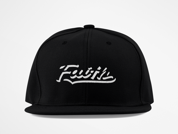 FAITH - Classic Snapback Hat Style #3